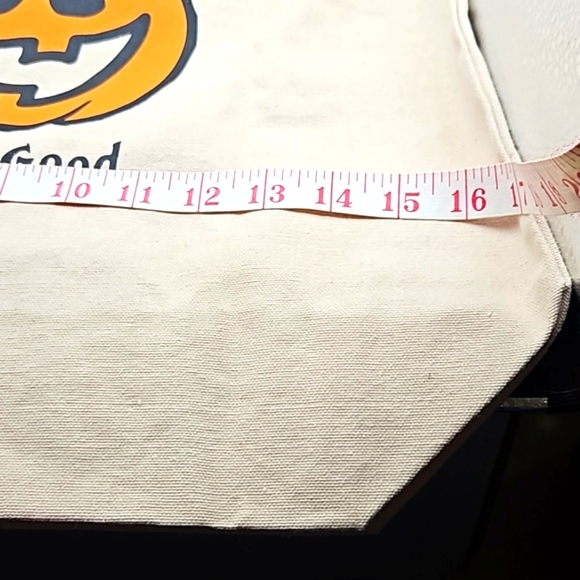 LIFE IS GOOD tote bag with Jack O'lantern - Picture 10 of 11